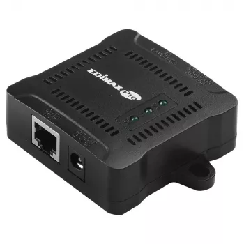 Splitter de rede Edimax GP-101ST Power over Ethernet PoE preto