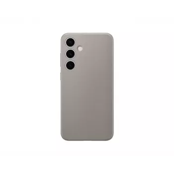 Capa de pele vegan Samsung Galaxy S24+ taupe monocromático
