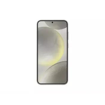 Capa de pele vegan Samsung Galaxy S24+ taupe monocromático