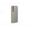Capa de pele vegan Samsung Galaxy S24+ taupe monocromático