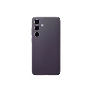 Capa de pele vegan Samsung Galaxy S24 Plus violeta