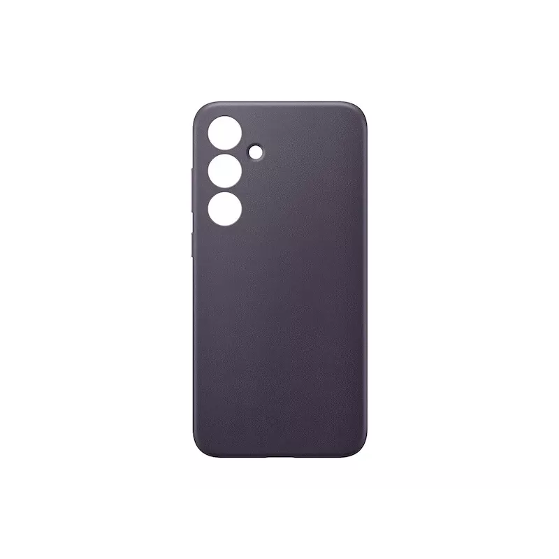 Capa de pele vegan Samsung Galaxy S24 Plus violeta