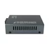 Conversor de media LevelOne RJ45 para SC Gigabit, PoE PSE, fibra monomodo, 20 km