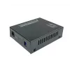 Conversor de media LevelOne RJ45 para SC Gigabit, PoE PSE, fibra monomodo, 20 km