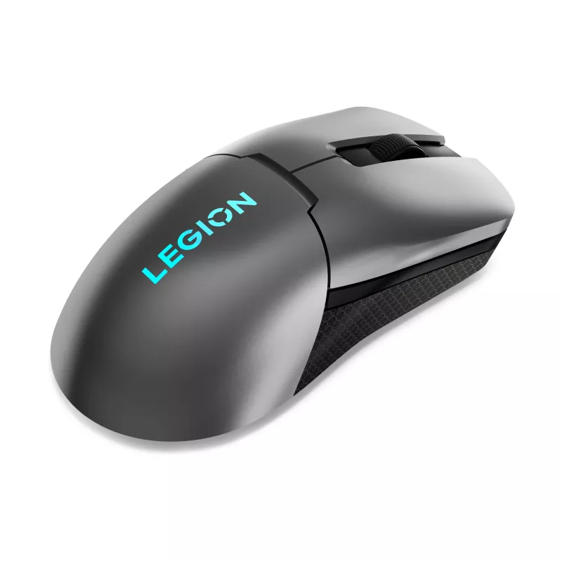 Lenovo Legion M600s rato gaming sem fios, 2,4 GHz + Bluetooth 5.0, USB-C, ótico, 6 botões, cinzento/preto