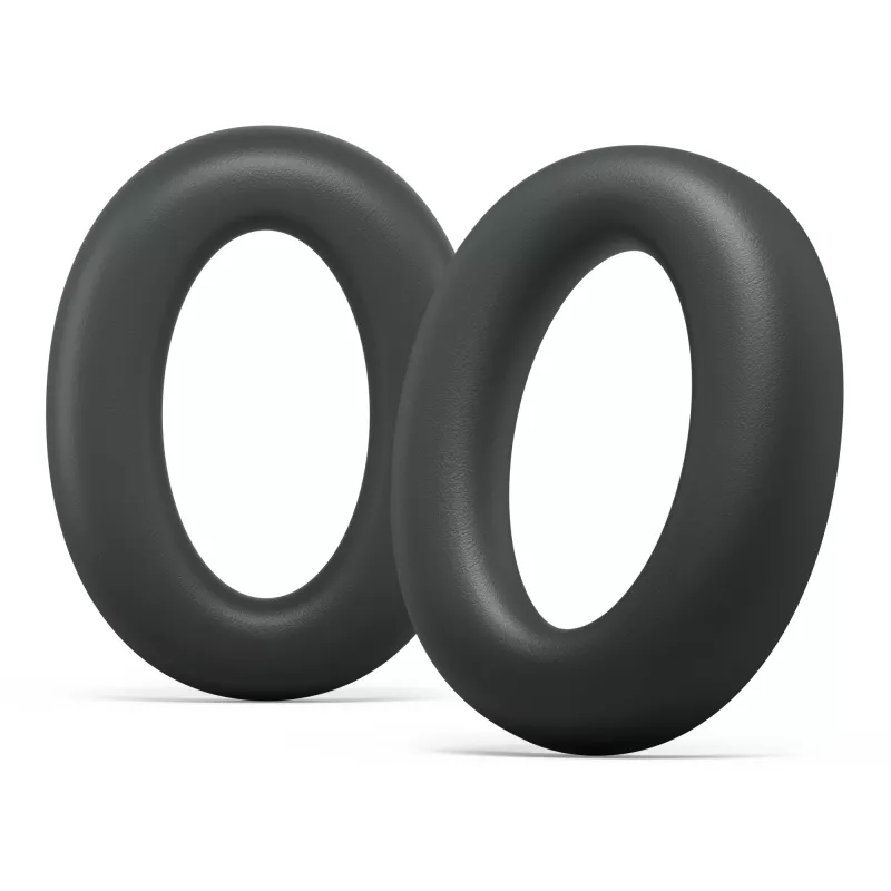 Dell HE724 almofadas para auscultadores Premier Wireless Headset, pele sintética, espuma de memória, embalagem de 2, Magnetite