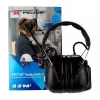 3M HRXD7A-01 Auscultador/Headset sem fios com arco de cabeça escritório/call center preto