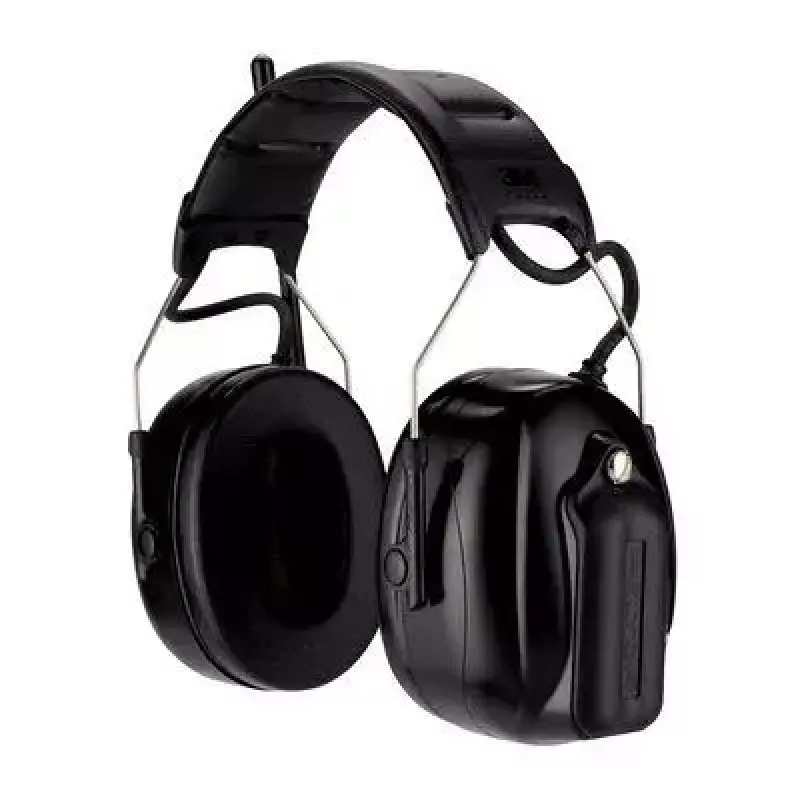 3M HRXD7A-01 Auscultador/Headset sem fios com arco de cabeça escritório/call center preto