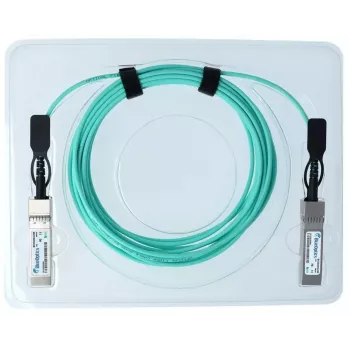 Cabo de fibra ótica InfiniBand BlueOptics H-SFP+AOC10M-BO 10 m azul-água