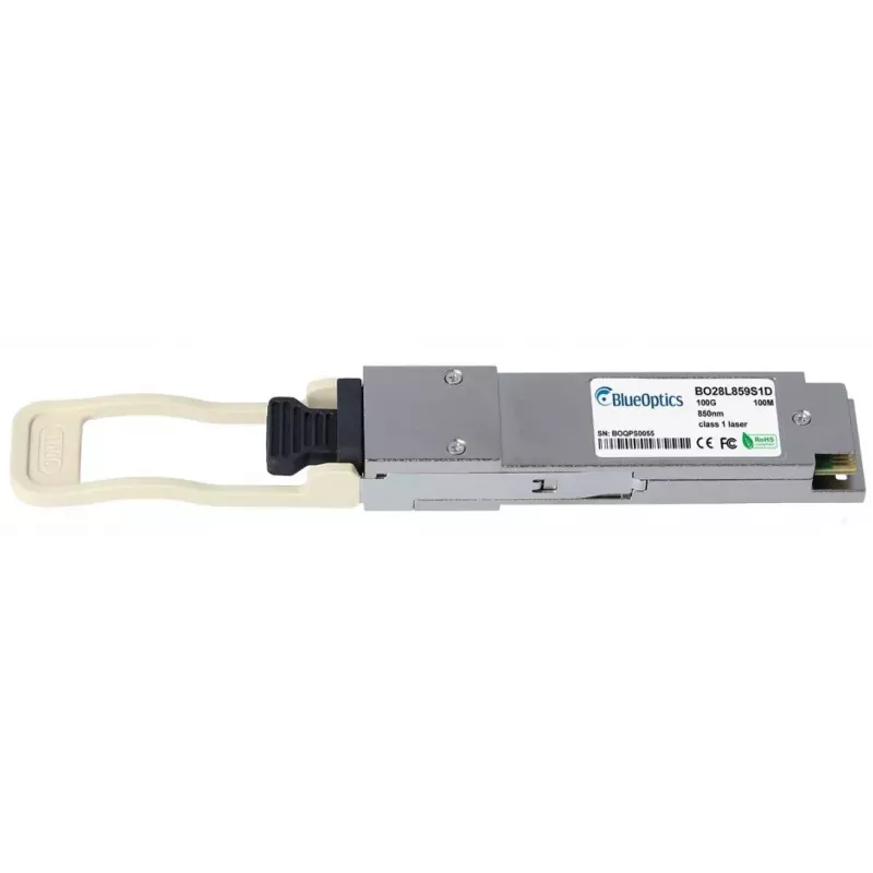 Módulo transceptor de fibra ótica BlueOptics H-SR4-QSFP28-BO QSFP28 MPO
