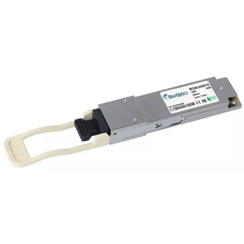 Módulo transceptor de fibra ótica BlueOptics H-SR4-QSFP28-BO QSFP28 MPO