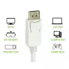 Adaptador de cabo de vídeo Techly IADAP DP-HDMIFP 0,2 m DisplayPort HDMI branco