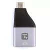 Adaptador gráfico USB Techly IADAP USBC-DP4K 3840 x 2160 píxeis preto, prateado