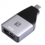 Adaptador gráfico USB Techly IADAP USBC-HDMI4K 4096 x 2160 píxeis preto, prateado