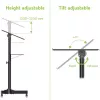 Techly ICA-TB TPM-1BK Carrinho universal para portátil/projetor, 103-125 cm, preto