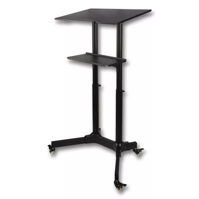 Techly ICA-TB TPM-1BK Carrinho universal para portátil/projetor, 103-125 cm, preto