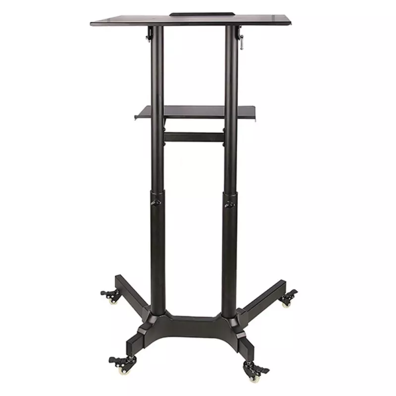 Techly ICA-TB TPM-1BK Carrinho universal para portátil/projetor, 103-125 cm, preto