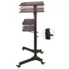 Techly ICA-TB TPM-1BK Carrinho universal para portátil/projetor, 103-125 cm, preto