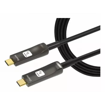 Cabo USB Techly ICOC-U3C-HY-020 20 m USB-C preto