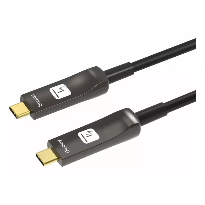 Cabo USB Techly ICOC-U3C-HY-020 20 m USB-C preto