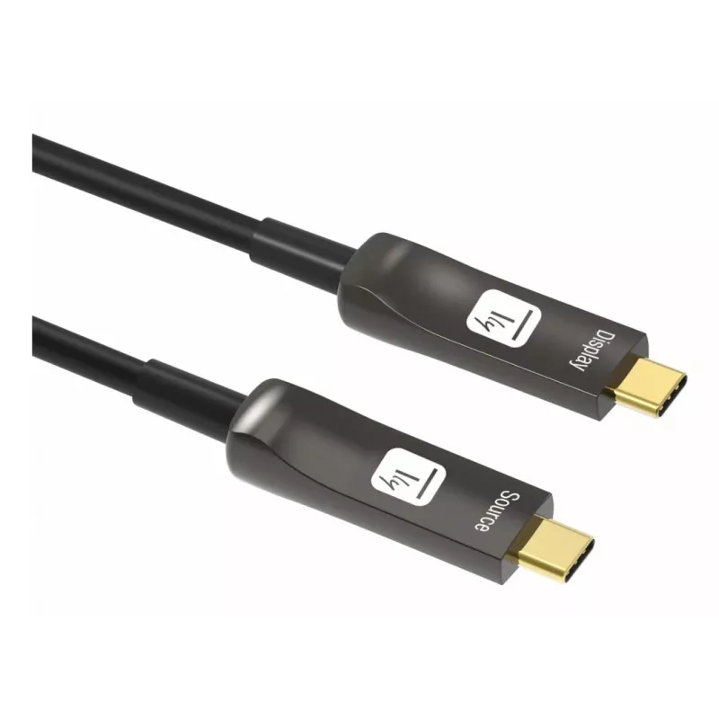 Cabo USB Techly ICOC-U3C-HY-020 20 m USB-C preto