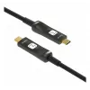 Cabo USB Techly ICOC-U3C-HY-020 20 m USB-C preto