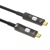 Cabo USB Techly ICOC-U3C-HY-030 30 m USB-C preto