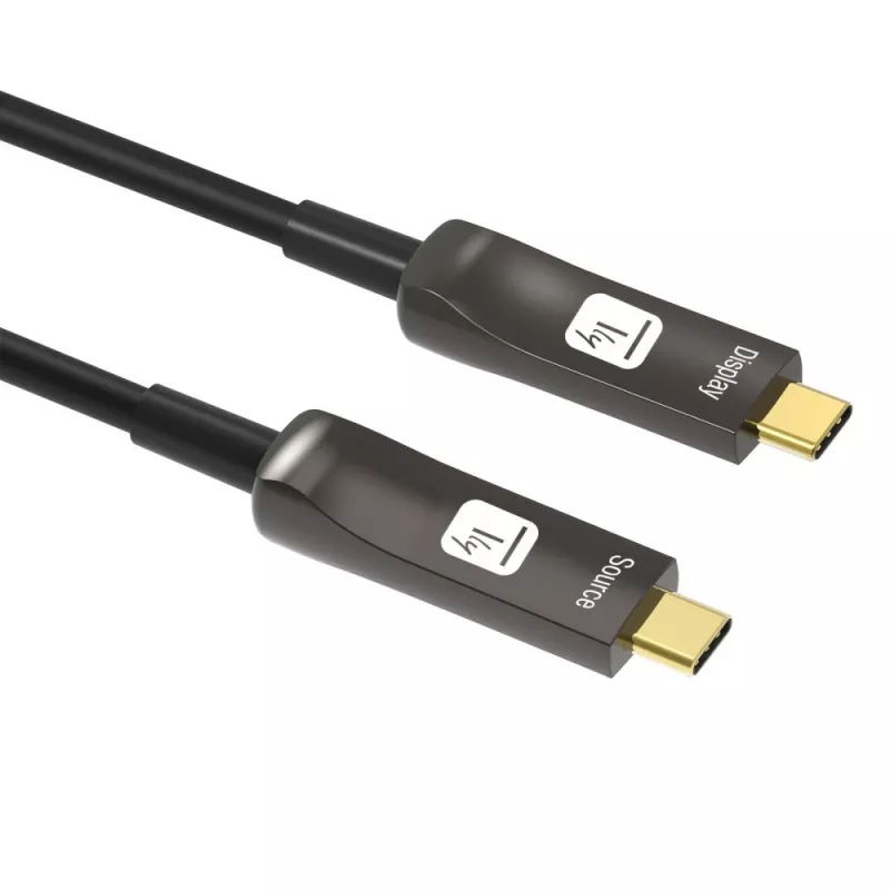 Cabo USB Techly ICOC-U3C-HY-030 30 m USB-C preto