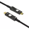 Cabo USB Techly ICOC-U3C-HY-030 30 m USB-C preto