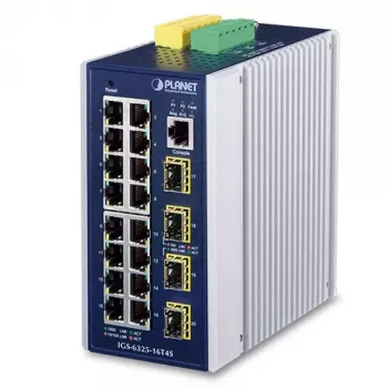 Switch Ethernet Gigabit L3 gerido PLANET IGS-6325-16T4S 16 portas