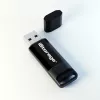 Pen USB cifrada iStorage datAshur BT IS-FL-DBT-256-64, 64 GB, USB 3.2 Gen 1, autenticação por smartphone via Bluetooth, cifragem por hardware AES-XTS de 256 bits, autenticação de dois fatores por SMS, pronta para gestão remota