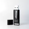 Pen USB cifrada iStorage datAshur BT IS-FL-DBT-256-64, 64 GB, USB 3.2 Gen 1, autenticação por smartphone via Bluetooth, cifragem por hardware AES-XTS de 256 bits, autenticação de dois fatores por SMS, pronta para gestão remota