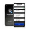Pen USB cifrada iStorage datAshur BT IS-FL-DBT-256-64, 64 GB, USB 3.2 Gen 1, autenticação por smartphone via Bluetooth, cifragem por hardware AES-XTS de 256 bits, autenticação de dois fatores por SMS, pronta para gestão remota