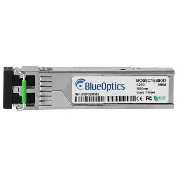 Transceptor de fibra ótica BlueOptics J4860D 1250 Mbit/s SFP 1550 nm
