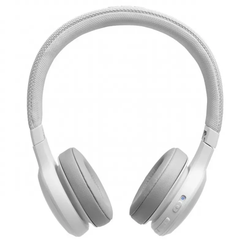 JBL Live 400BT Auscultadores sem fios de arco chamadas/música Bluetooth branco