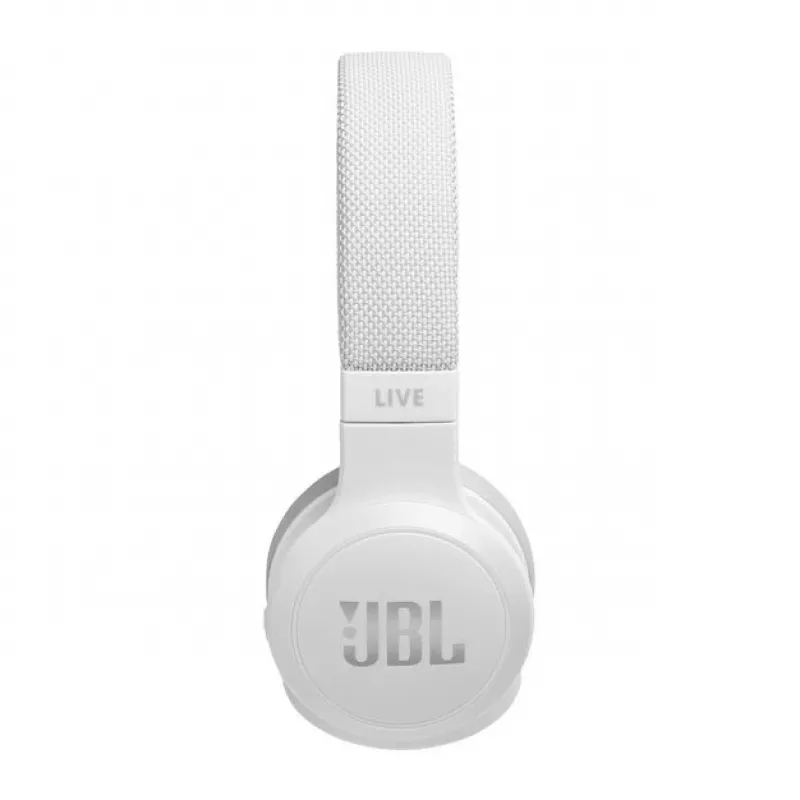 JBL Live 400BT Auscultadores sem fios de arco chamadas/música Bluetooth branco