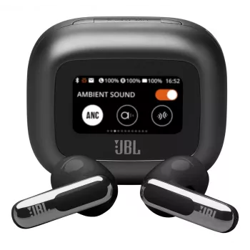 JBL Live Flex 3 Auscultadores sem fios in-ear telefonia/música/desporto/dia a dia preto