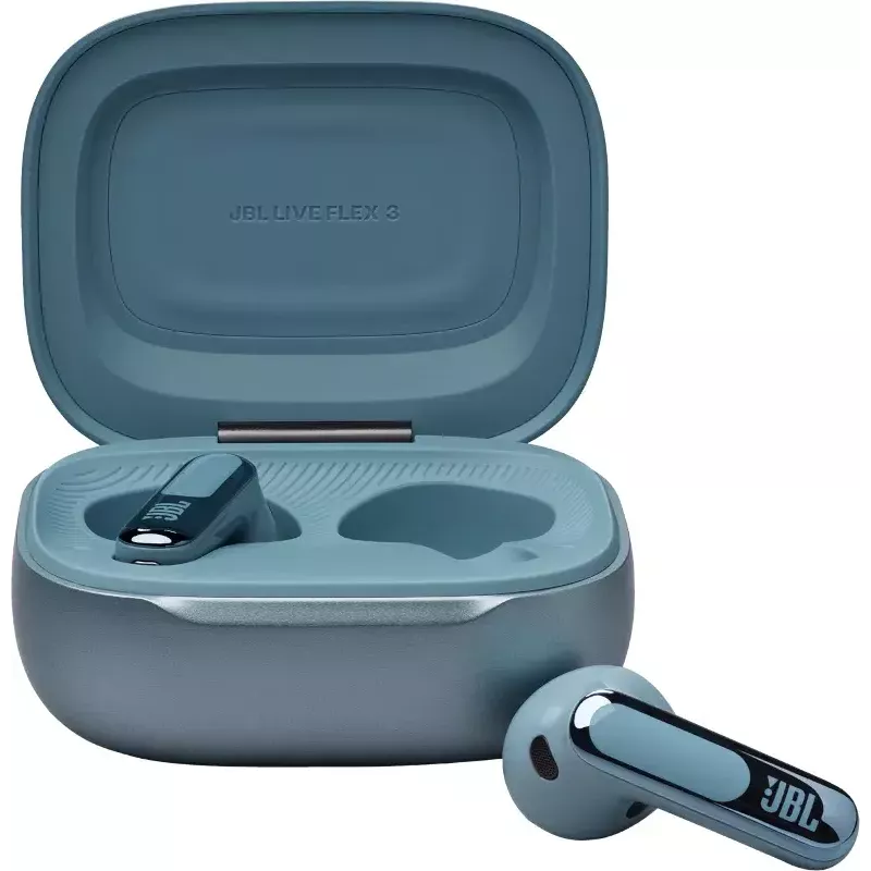 JBL Live Flex 3 Auscultadores sem fios in-ear telefonia/música/desporto/dia a dia azul