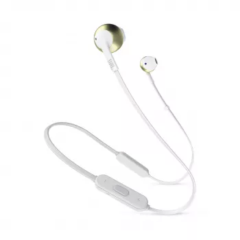 JBL Tune 205BT Auscultadores sem fios in-ear chamadas/música Bluetooth champanhe, dourado