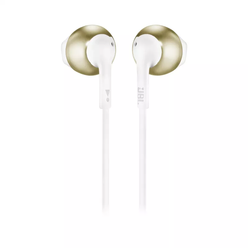 JBL Tune 205BT Auscultadores sem fios in-ear chamadas/música Bluetooth champanhe, dourado