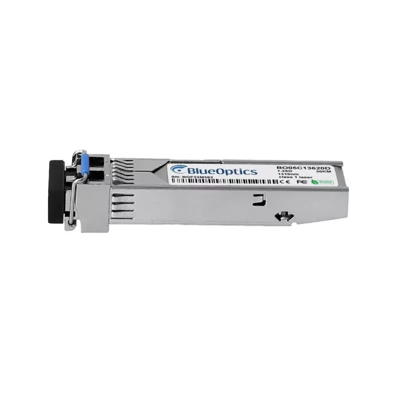 Módulo transceptor de fibra ótica BlueOptics JSH-42L3AD3-20-BO SFP LC alumínio