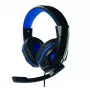 Headset Steelplay HP41 com fios arco de cabeça gaming preto, azul