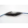 Headset Steelplay HP41 com fios arco de cabeça gaming preto, azul