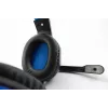 Headset Steelplay HP41 com fios arco de cabeça gaming preto, azul