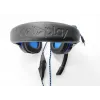 Headset Steelplay HP41 com fios arco de cabeça gaming preto, azul