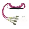 BlueOptics K2Q46A-BO cabo de fibra ótica InfiniBand 5m MPO 4x LC duplex