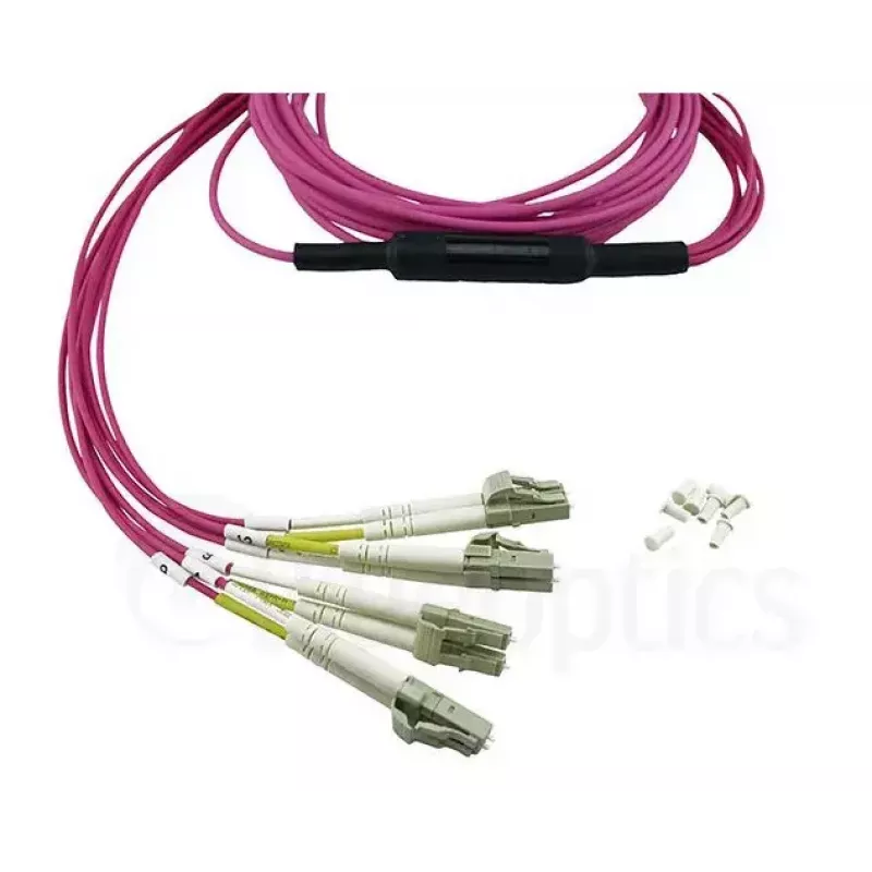 BlueOptics K2Q46A-BO cabo de fibra ótica InfiniBand 5m MPO 4x LC duplex