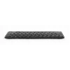Teclado Gembird KB-BTRGB-01-DE Universal Bluetooth QWERTZ alemão preto