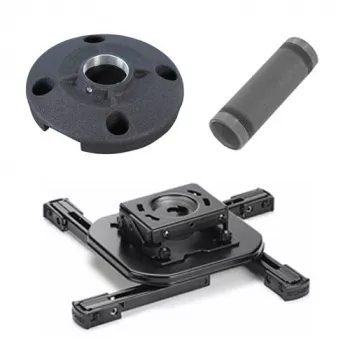 Conjunto de montagem Chief KITAD003 preto peso máximo 1130 kg