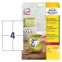 Etiqueta autoadesiva para impressora Avery L4719REV-20